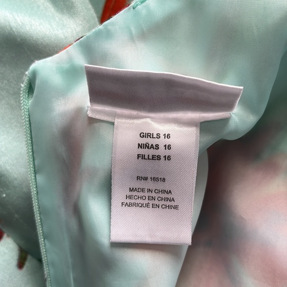 Emily West Girls Floral Print Dress - Picture 11 of 15